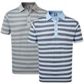 FootJoy Mens Rugby Stripe Polo Shirt